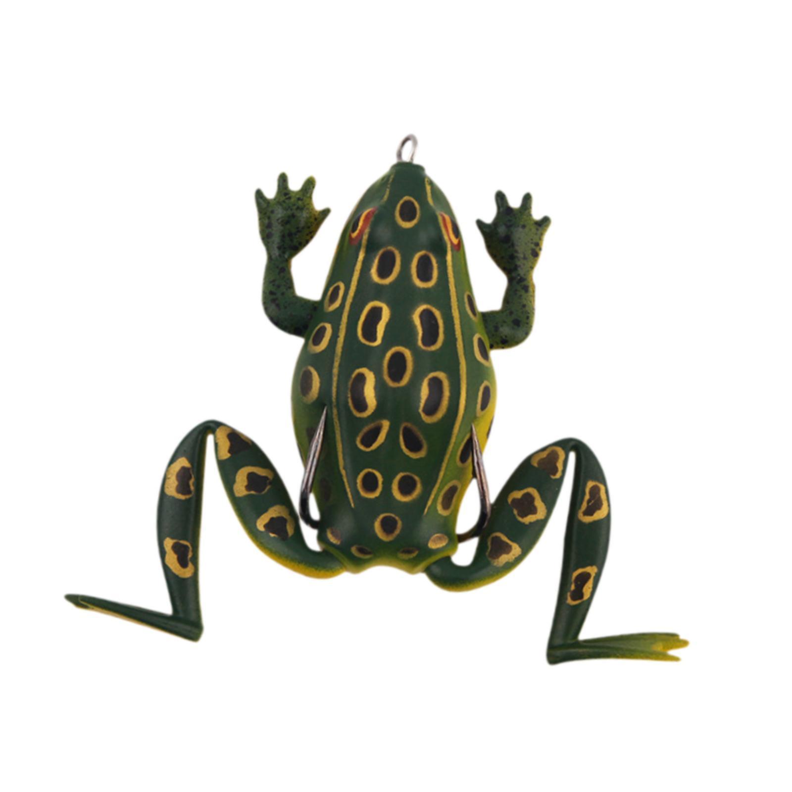 Fishing Frog Lure Soft Vinyl R - Fishing Hook Weedless review and price